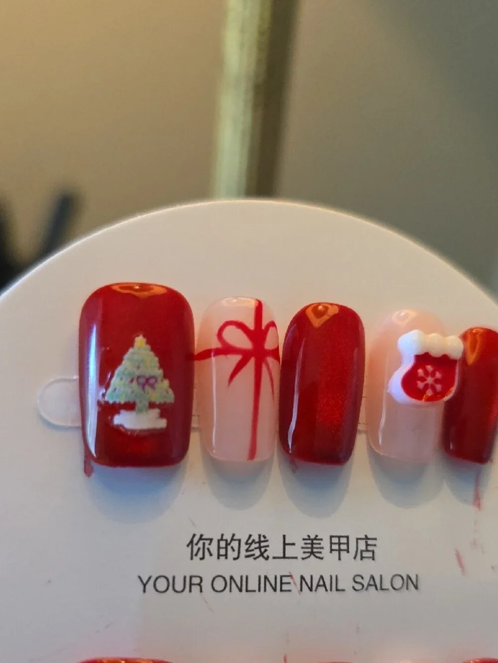 N/A festive red